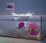 Experimental and computational understanding of pulsatile release mechanism from biodegradable core-shell microparticles